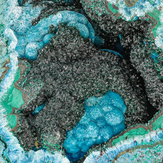 Plancheite-M´sesa Mine | Kambove | Katanga | Dem. Rep. of Congo